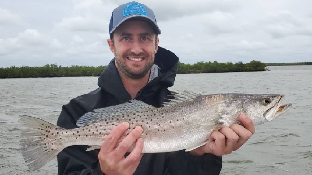 Trout in Mosquito Lagoon, New Smyrna Beach, FL