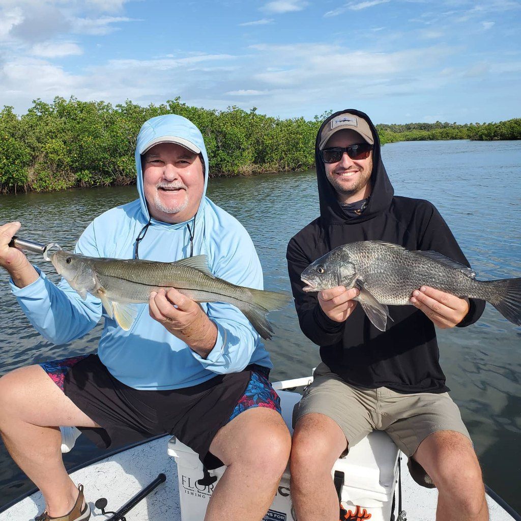 Florida fishing for Black Drum and Snook