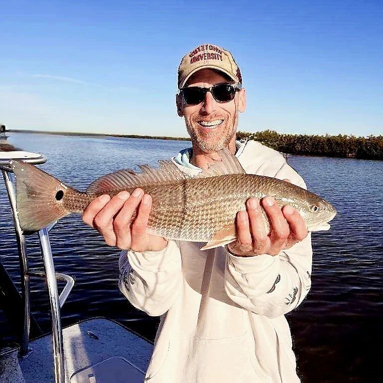 Nice spring evening redfish fishing in Florida!