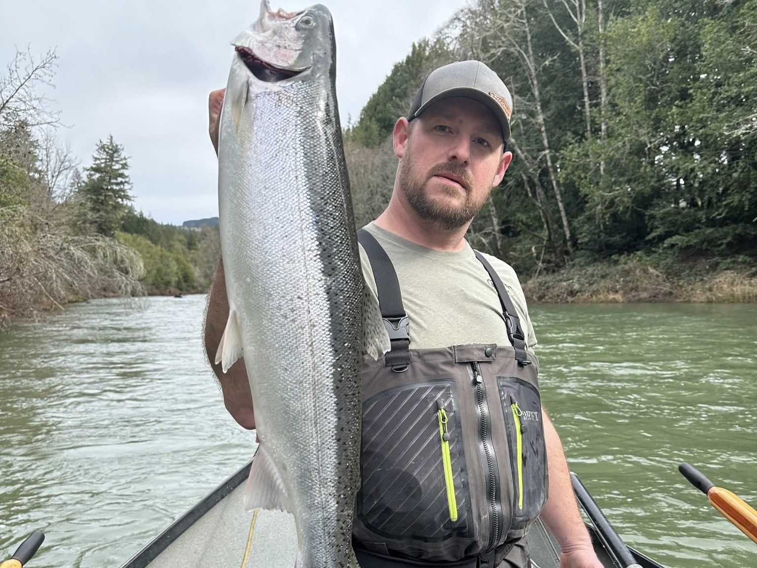 Guided Salmon Fishing Trips in Southern Oregon