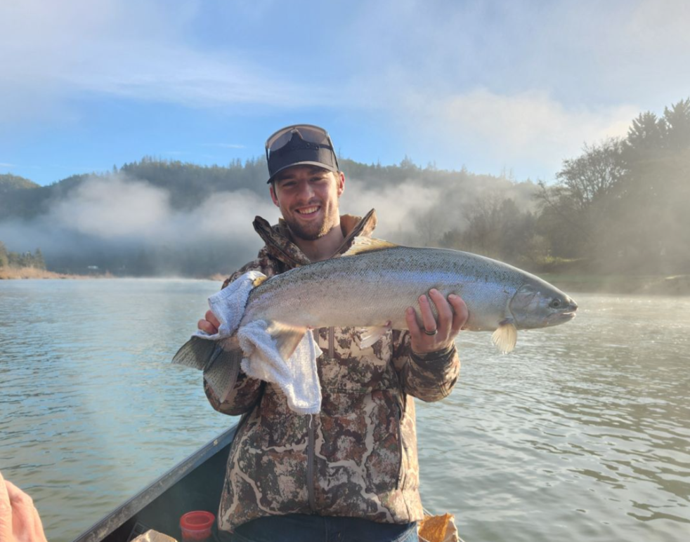 Brockmans Guide Service Fishing Charters in Oregon | Private 8 Hour Winter Steelhead Charter Trip fishing River