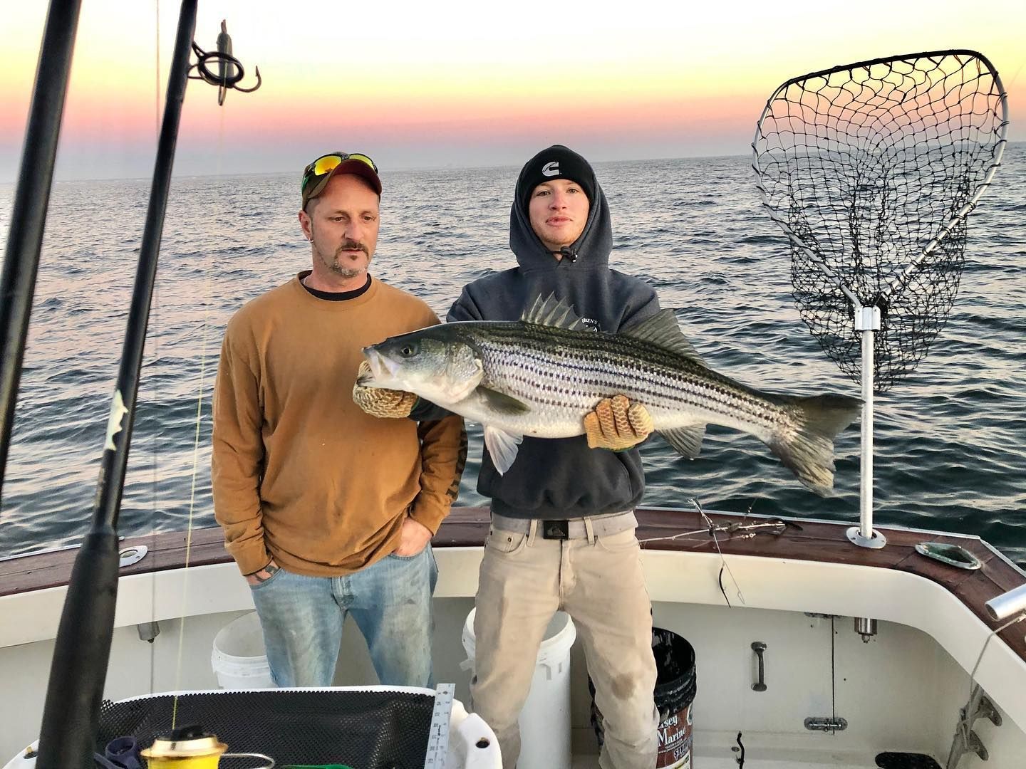 Striper Fishing in Belmar, NJ