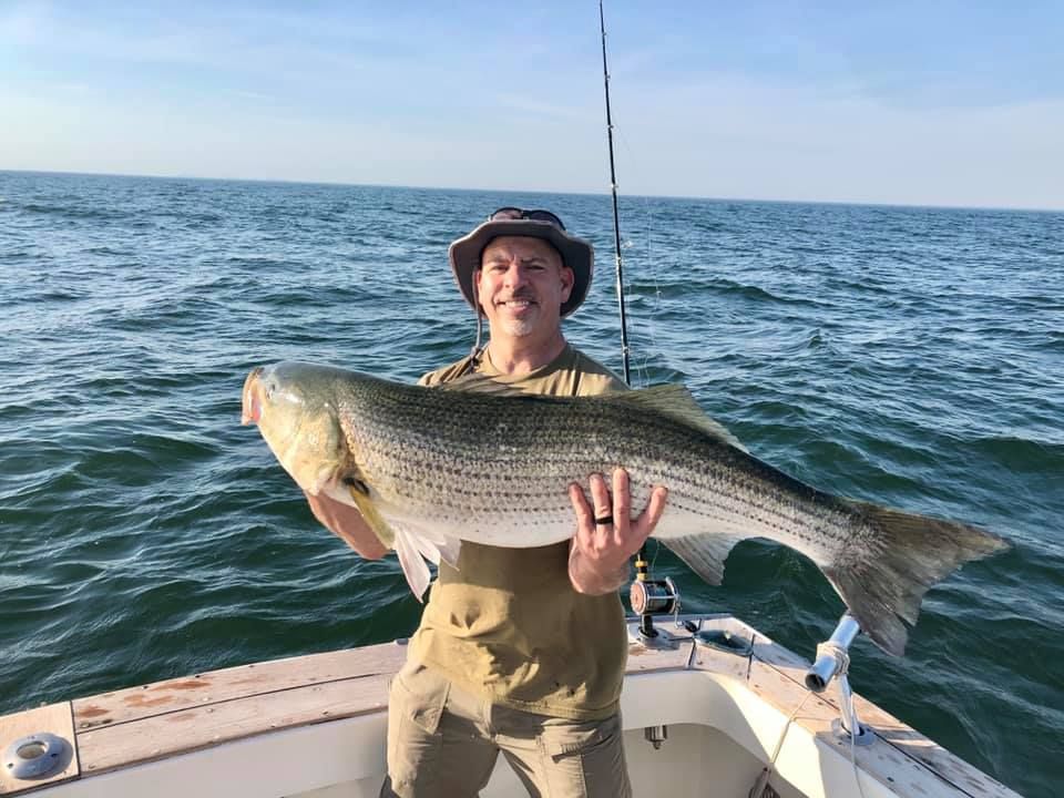 Striped Bass Fishing Charters in New Jersey