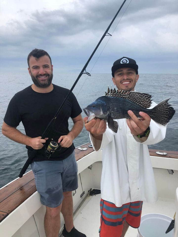 Belmar, NJ Fishing for Sea Bass