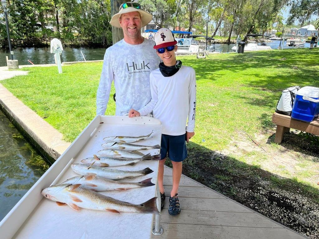 Crystal River, FL fishing for Redfish