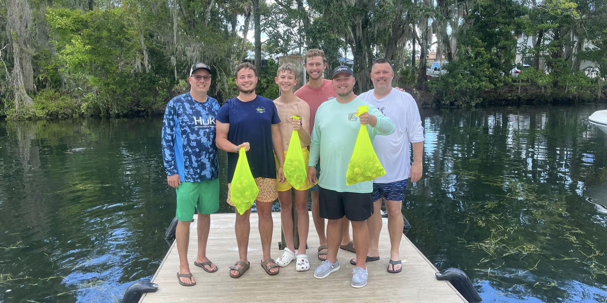 Hustons Outdoor Adventures Crystal River Charter Fishing | Full Day Fishing And Scalloping For 4 Persons fishing Inshore