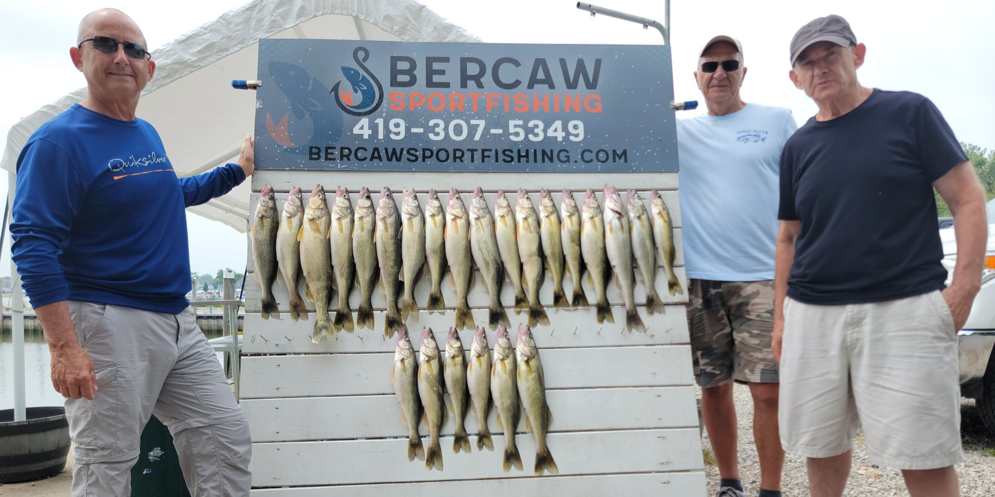 Bercaw Sportfishing Port Clinton Charter Fishing | 7 Hour Charter Trip  fishing Lake