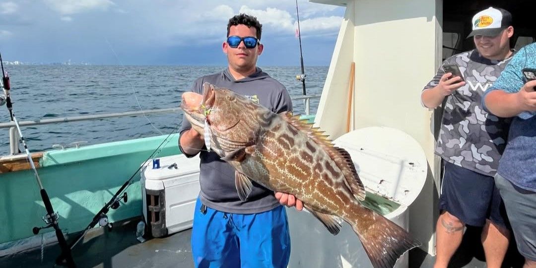 Get Reel 9 Hour Grouper Hunt Fort Lauderdale