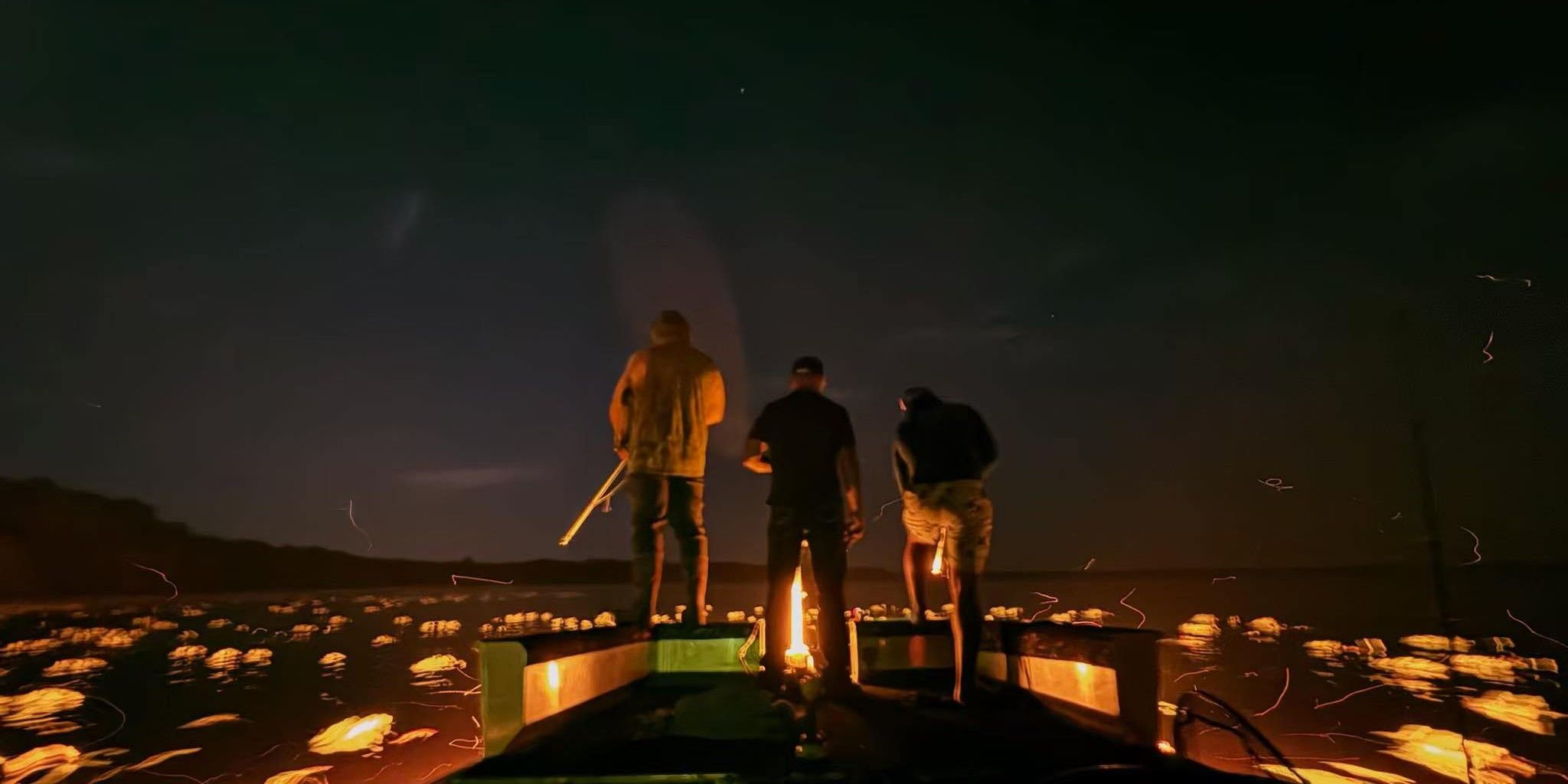 Family Night Bowfishing on St. Johns River