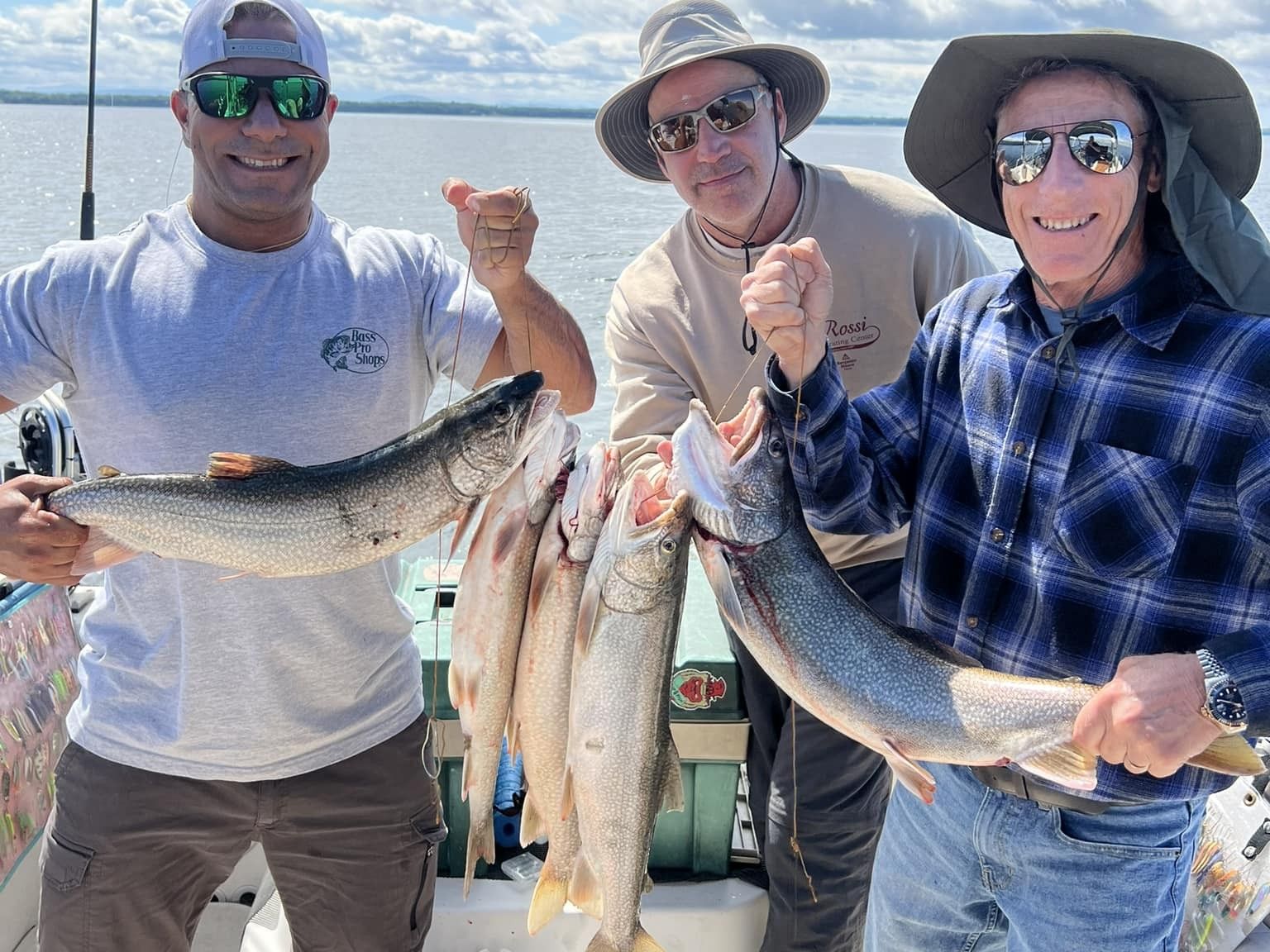 Family Salmon Lake Fishing Scout Charters
