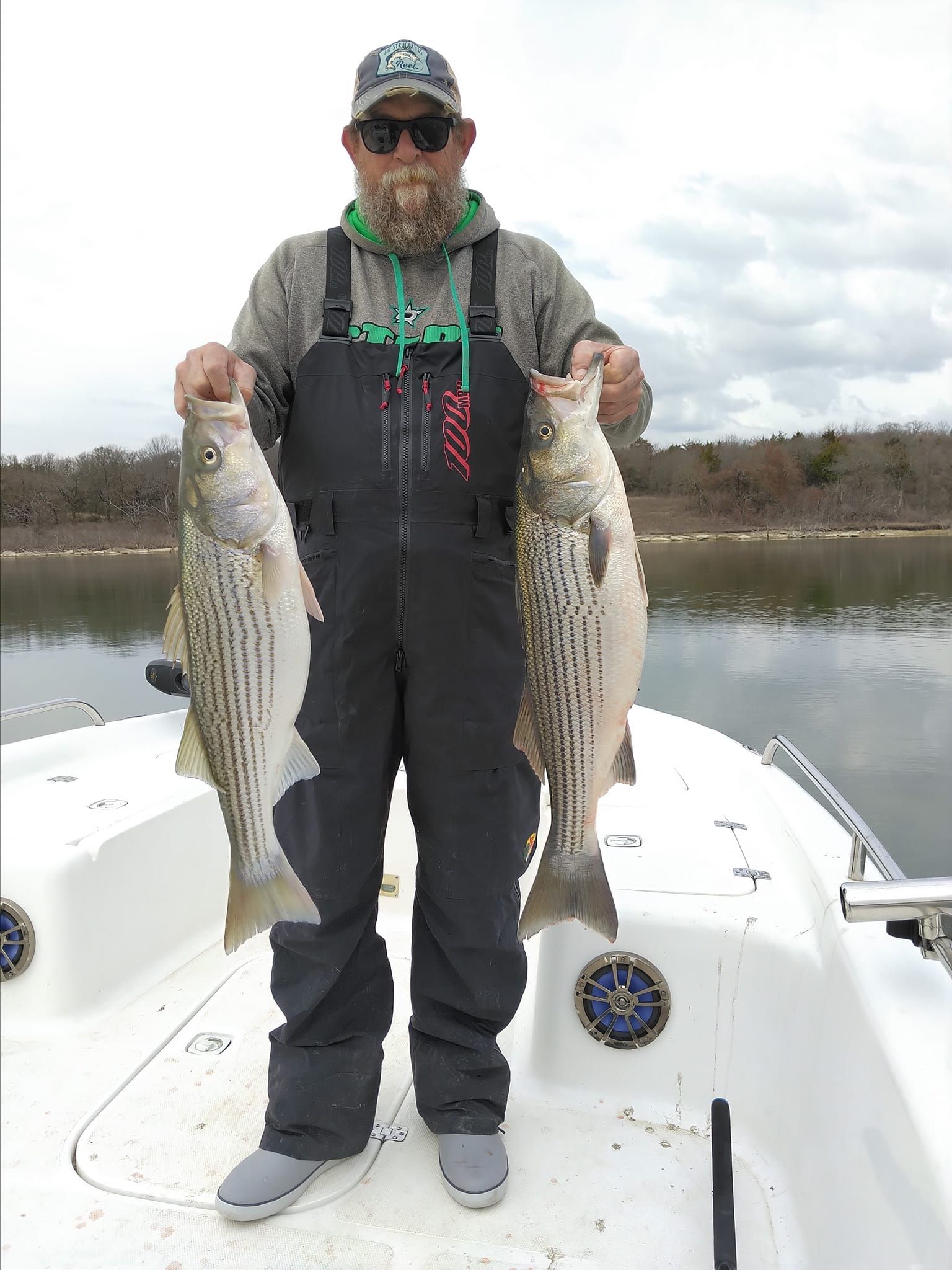 Weekday Afternoon Stripers Lake Texoma Bigfoot