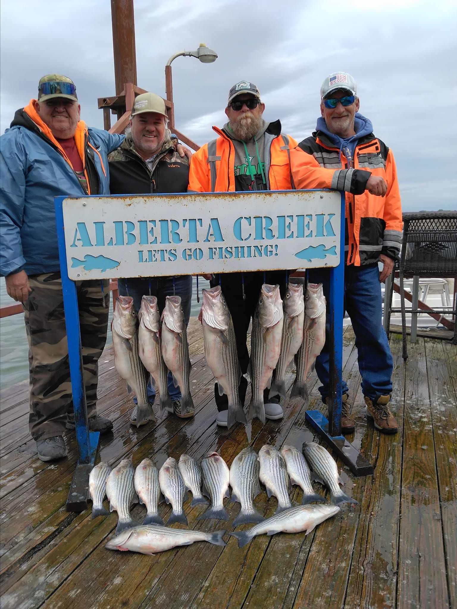 Weekend Striper Fishing Lake Texoma Bigfoot