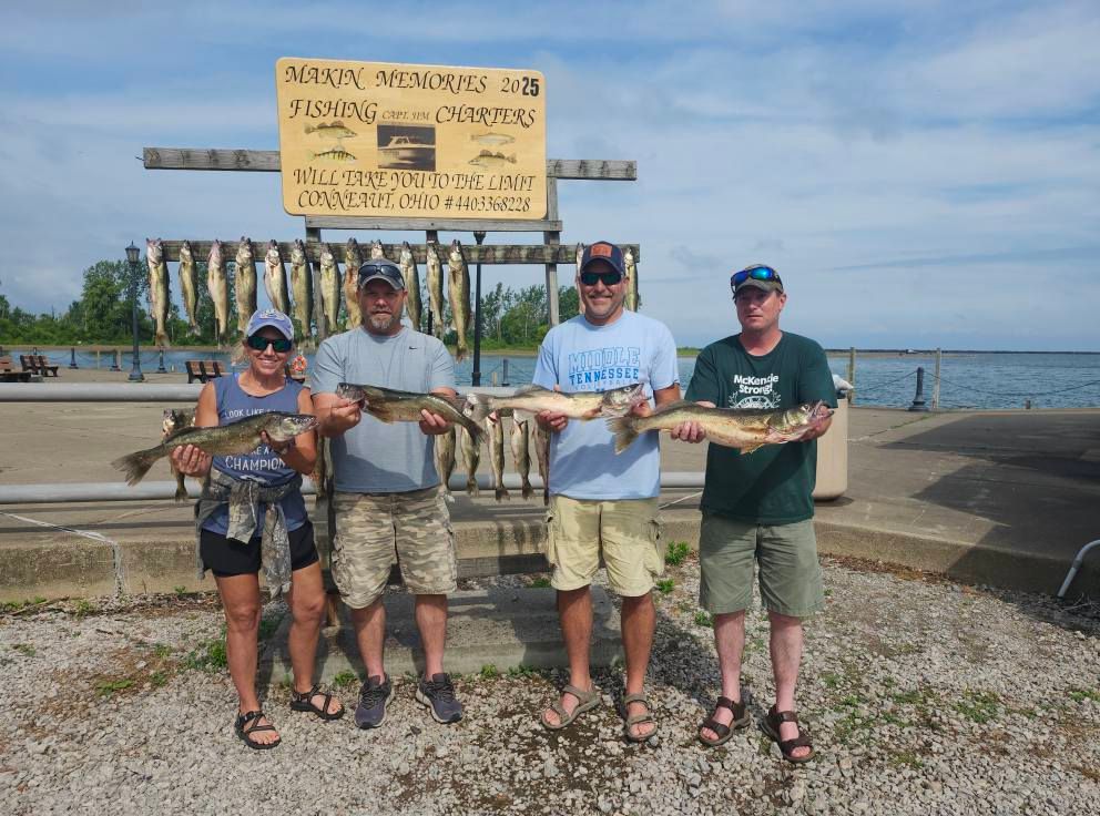 Lake Erie Trophy Walleye & Trout Trolling Adventure
