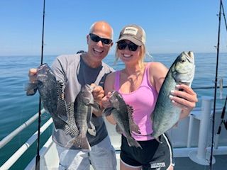 Queen Mary Open Boat & Charters Fishing Charter New Jersey | Shared 7 Hour Charter Trip - Weekend Adult Rate  fishing Inshore