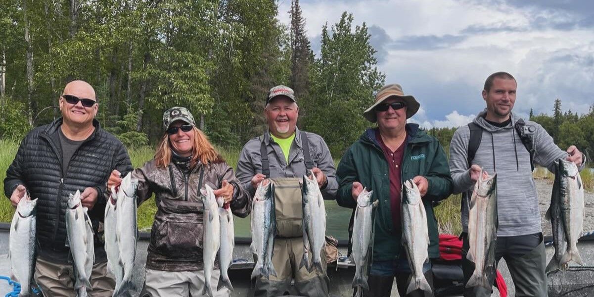 RiverRise Fishing Guided Fishing Trips in Alaska | Full Day Charter Trip (Seasonal) fishing River