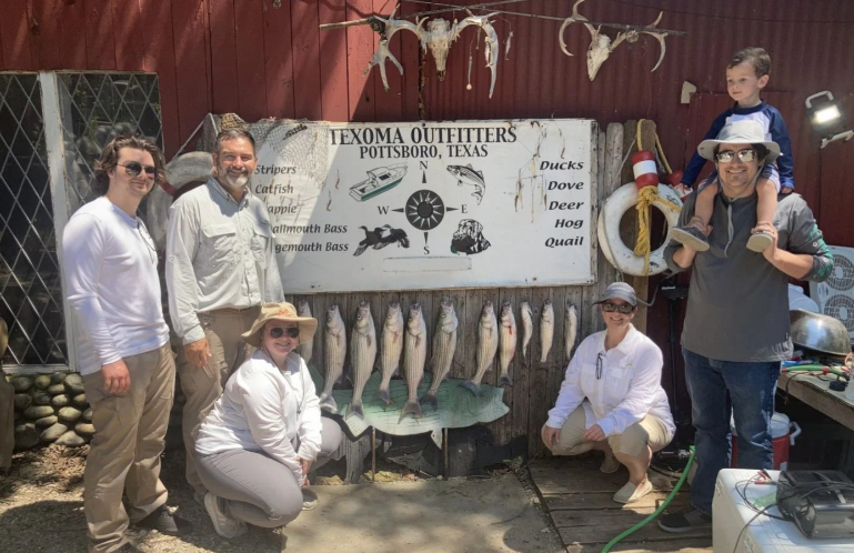 Texoma Outfitters Lake Texoma Charter Fishing | Fishing in Red River Texas fishing Lake