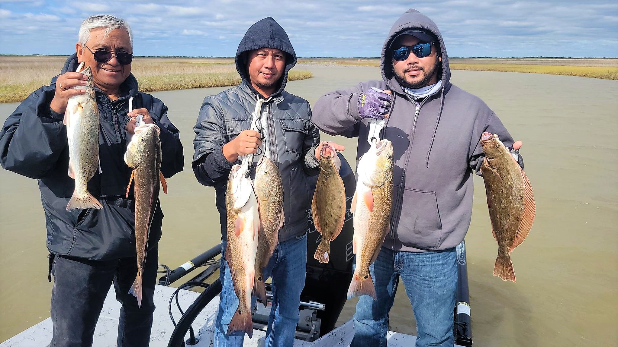 Bay Finatic Fishing Guide Service LLC Winter Blues? Reel Them In with Our Winter Special $50 Off Fishing Charter in Matagorda fishing Inshore