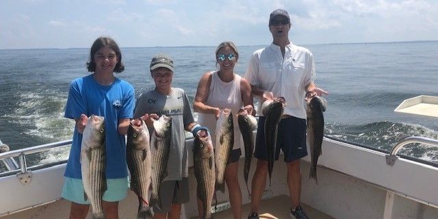 Annapolis Fishing Charters Full Day Fishing Trip in Chesapeake Bay fishing Inshore