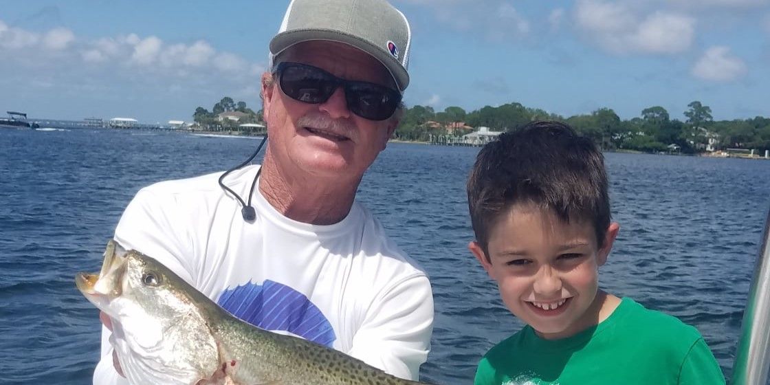 Dawn Patrol Charters Destin Florida Fishing Charters | 2 Hour Beginners or Kids Charter Trip fishing Inshore