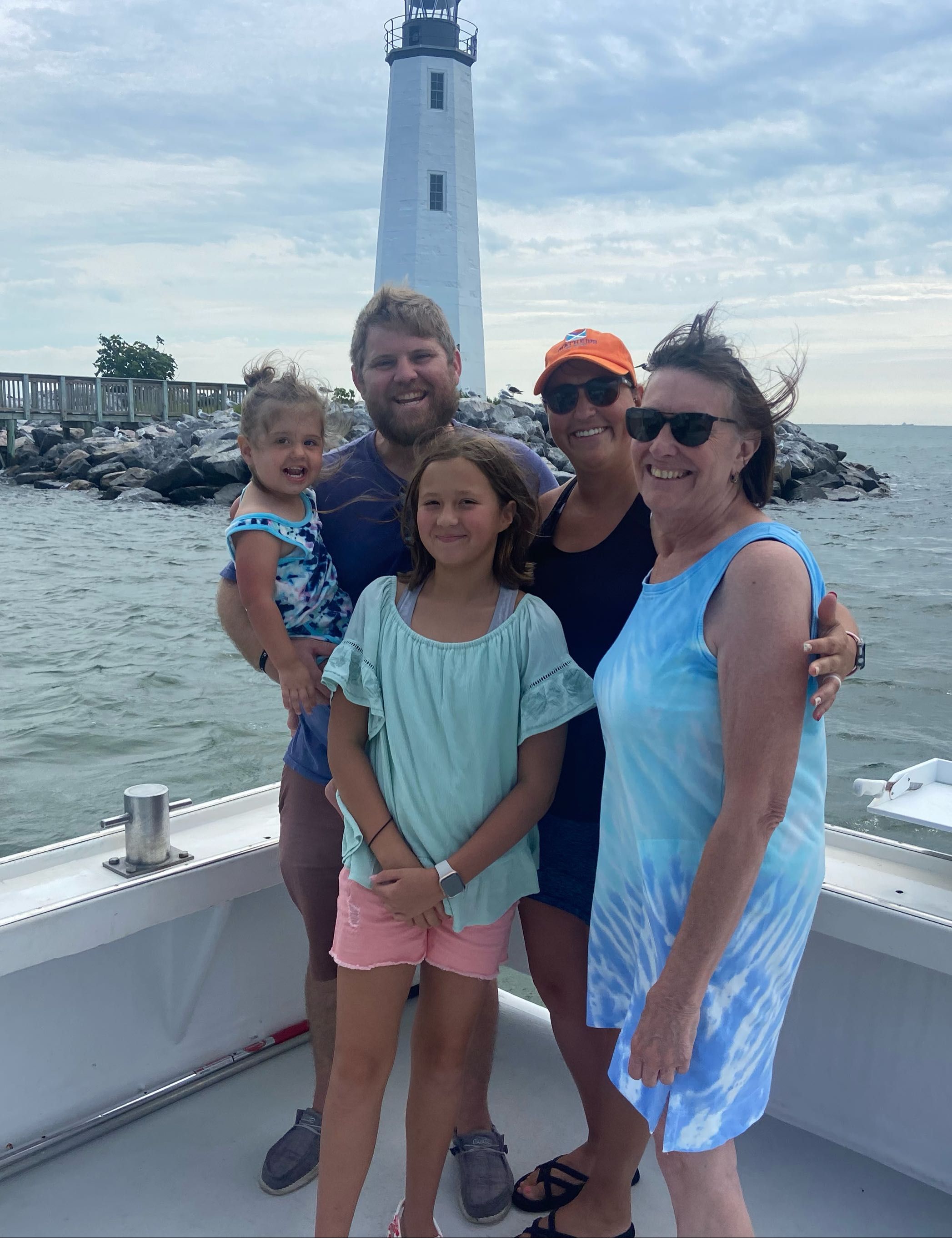 Class Act Charters New Point Light House Tour  fishing Inshore