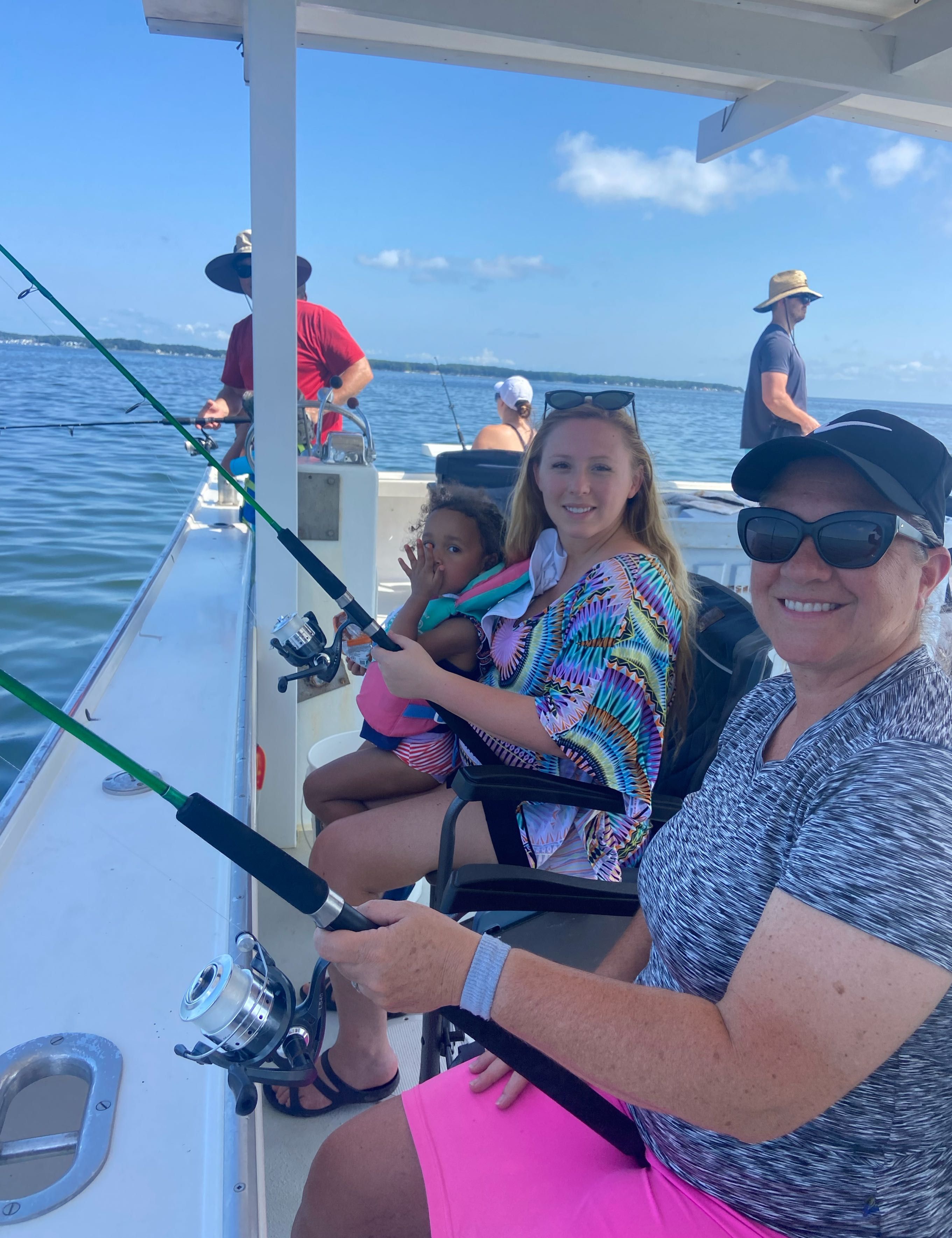 Class Act Charters Chesapeake Bay Boat Tours fishing Inshore