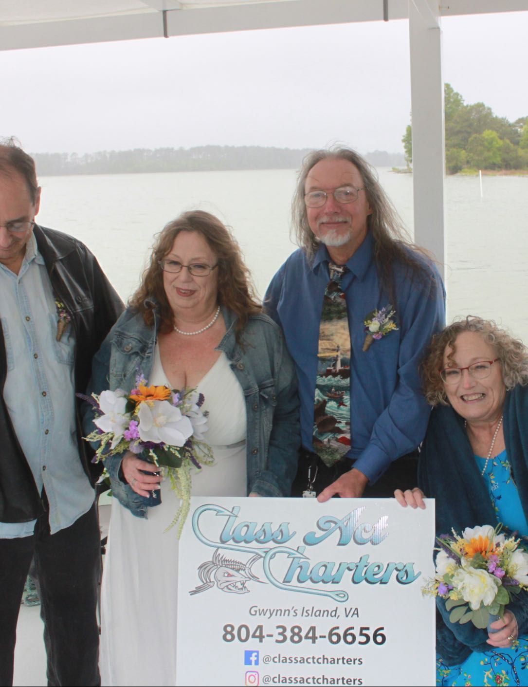 Class Act Charters Chesapeake Bay Wedding Venue fishing Inshore