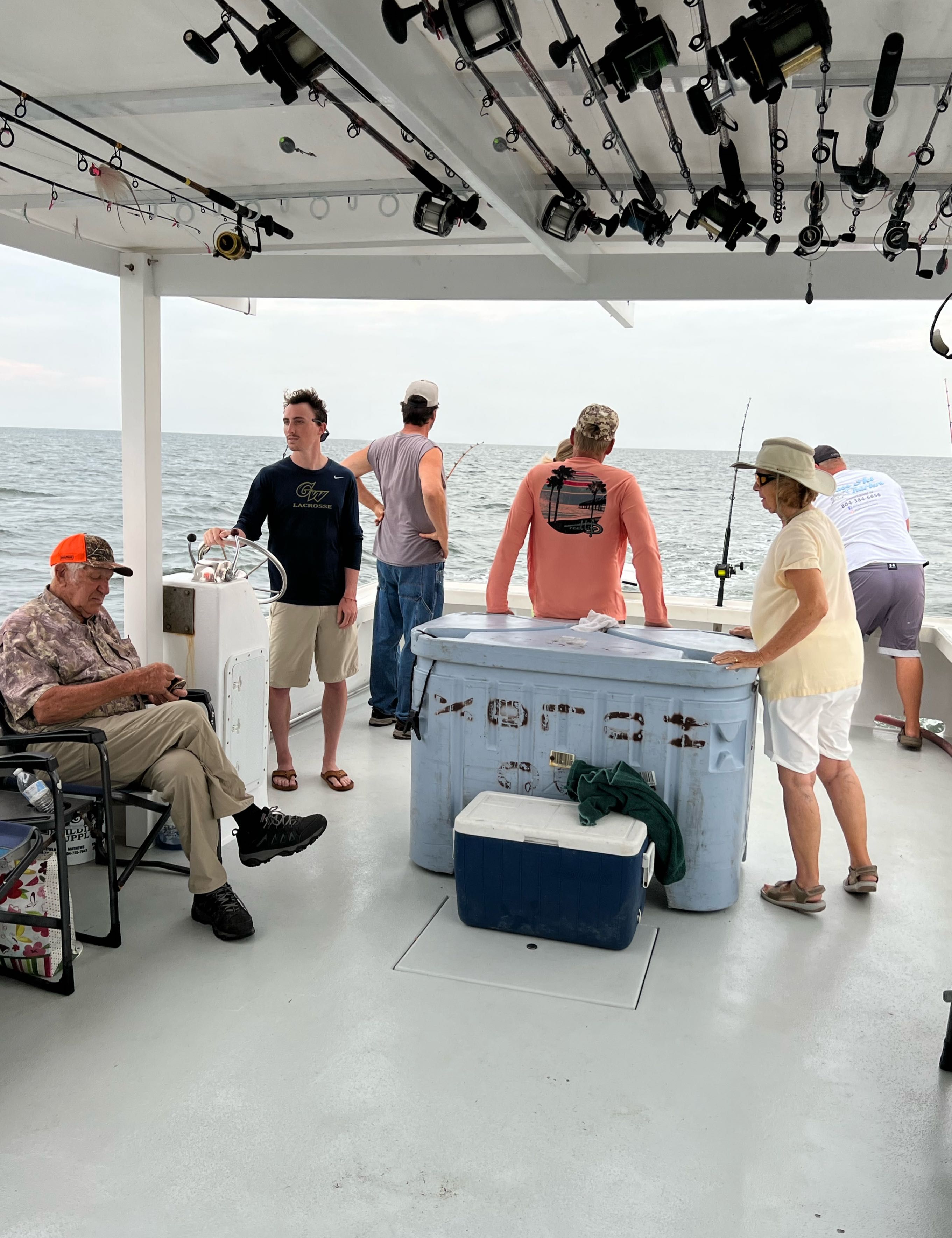 Class Act Charters Cape Charles Boat Tours fishing Shore