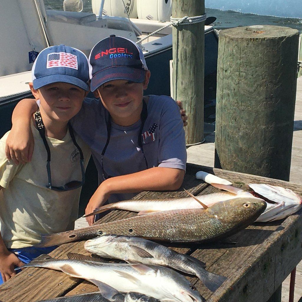 On Deck Fishing Charters Fishing North Carolina | 8 Hour Inshore Fishing Trip fishing Inshore