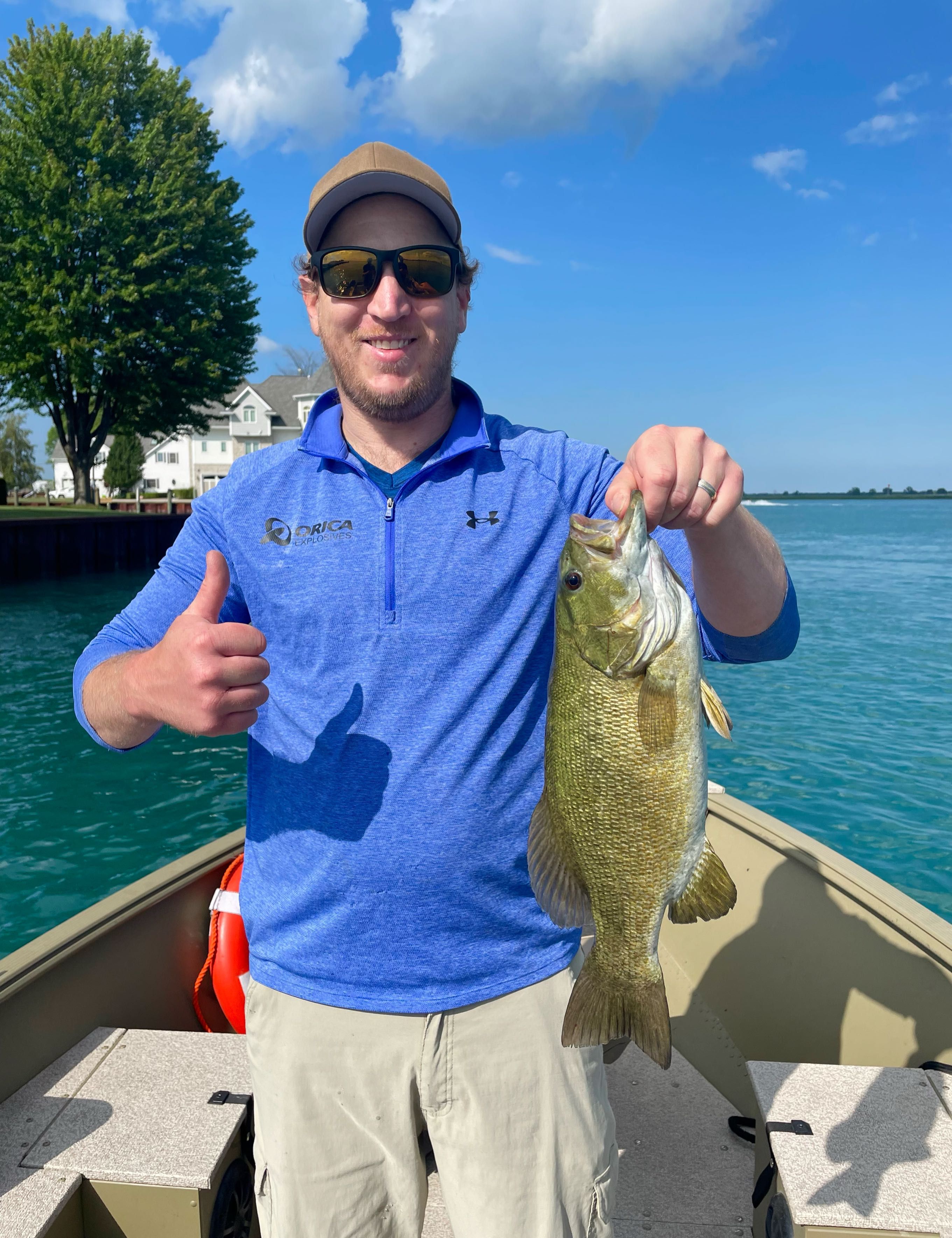 Lake St Clair Channel System Smallmouth Bass fishing report coverpicture