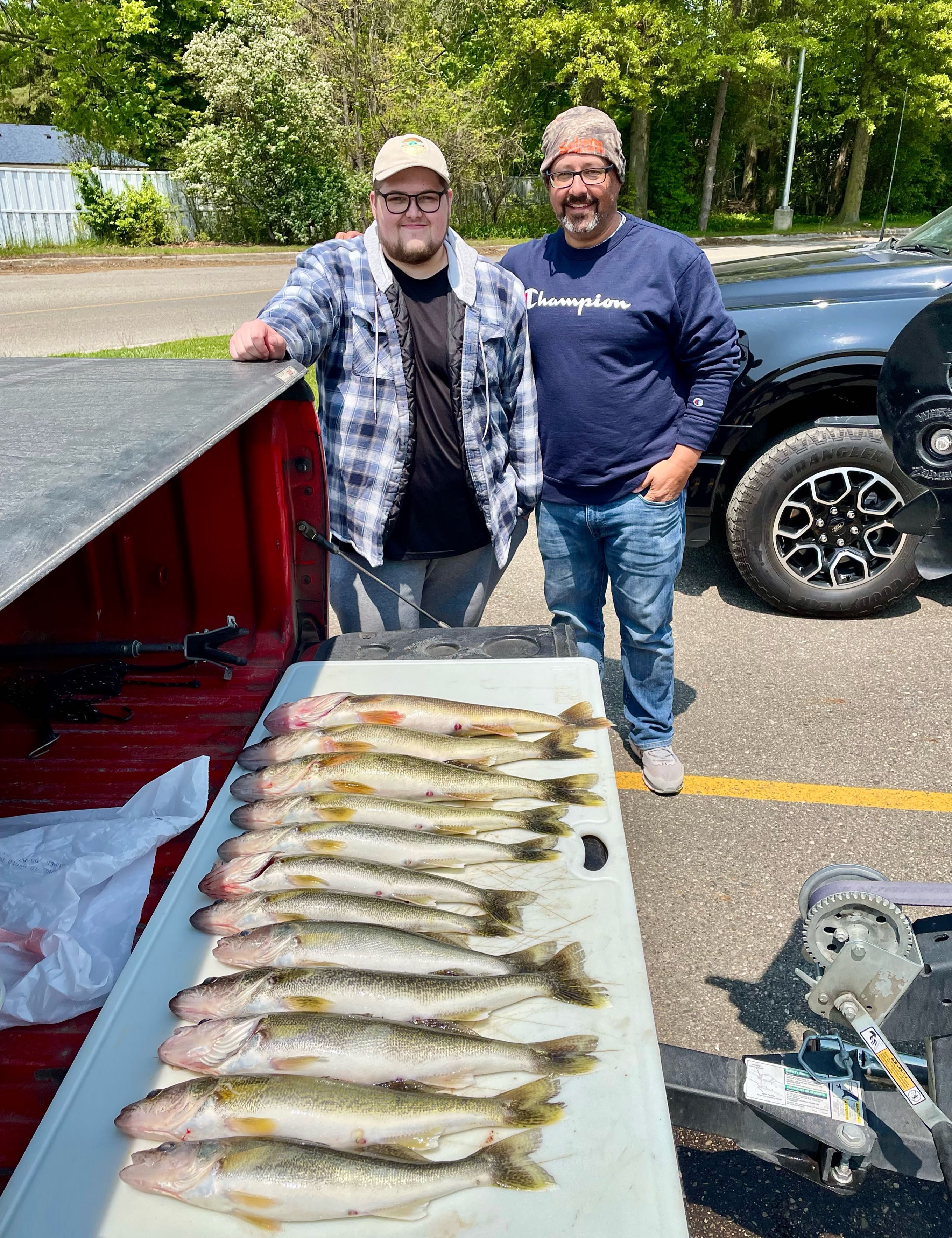 St. Clair River Walleye fishing report coverpicture