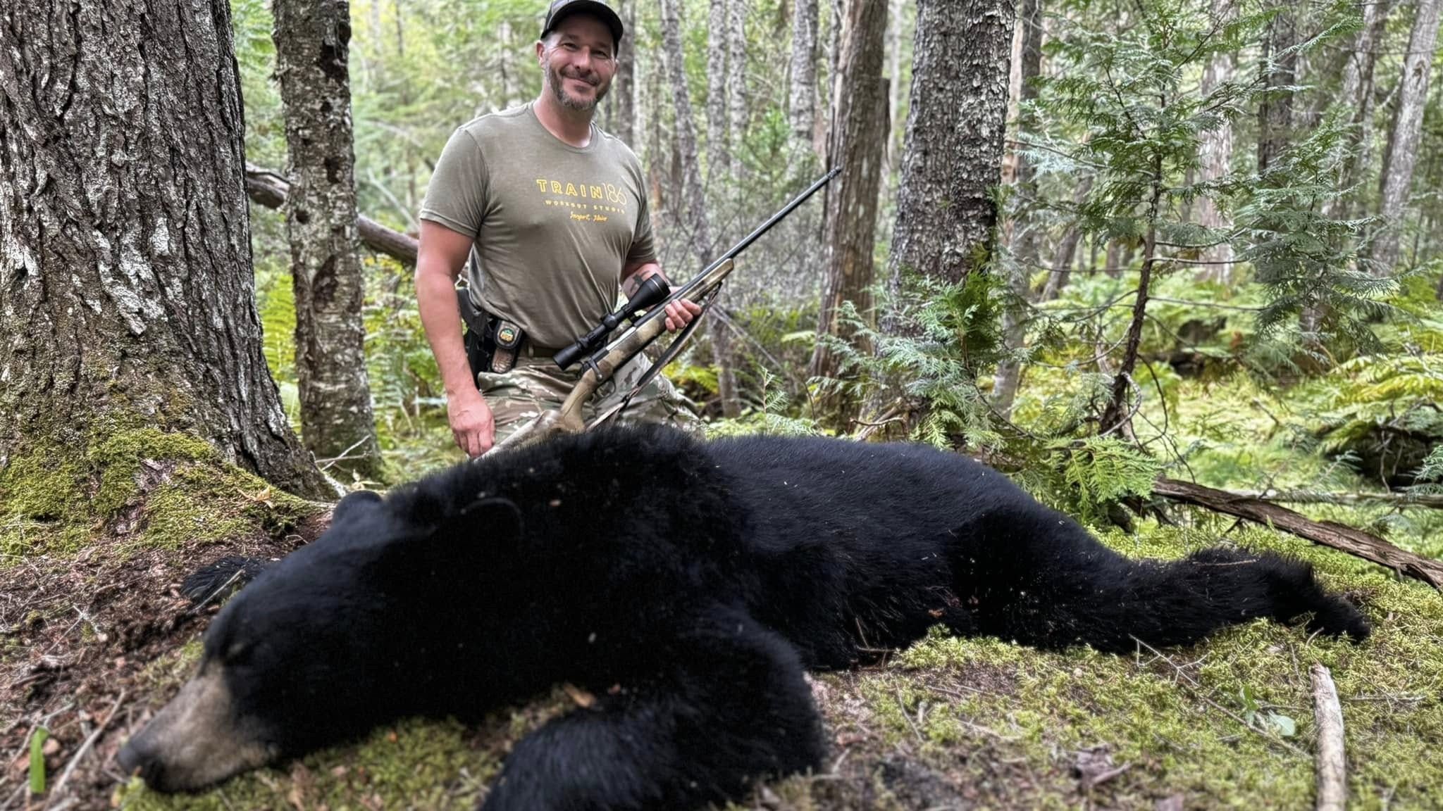 Premier Maine Black Bear Hunt with Black Stream
