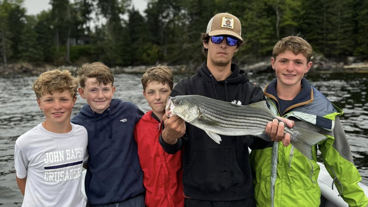 World-Class Striped Bass Fishing in Penobscot Bay