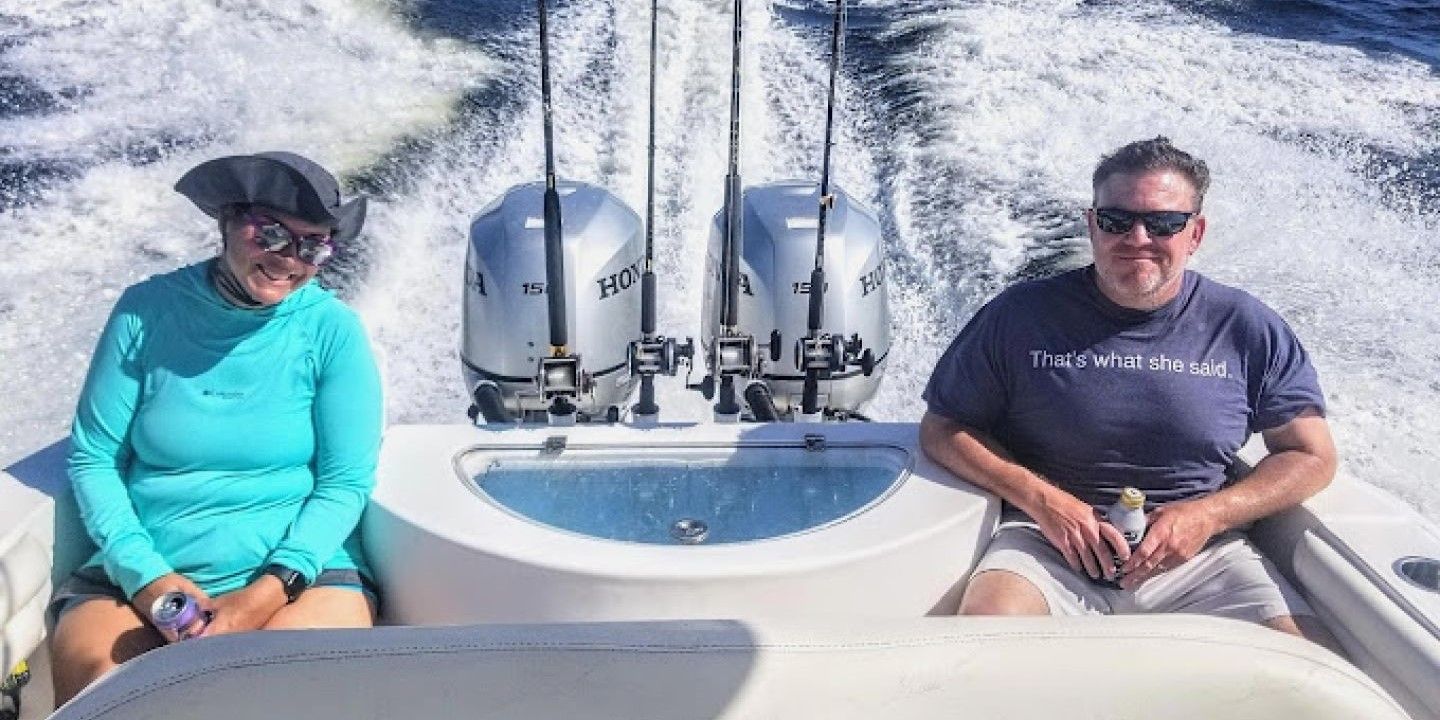 Cinnsational Saltwater Fishing Destin Charter Fishing | Private - 4 to 5 Hour Trip fishing Offshore