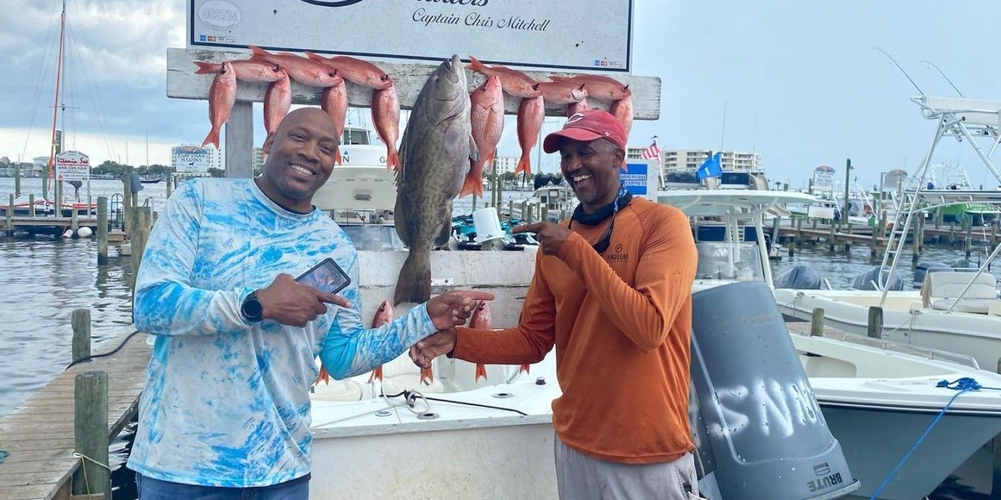 Cinnsational Saltwater Fishing Destin Florida Fishing Charters | Private - 4 to 6 Hour Trip fishing Offshore