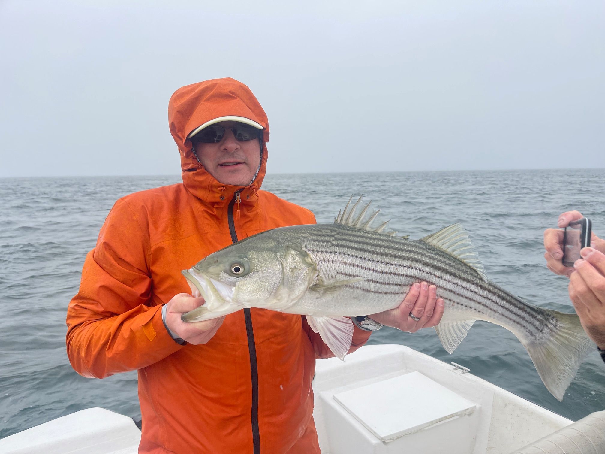 Sylvestre Outdoors LLC Saltwater boat trip (half day / 4 hours) (Brewster Flats or Monomoy Shoals, Cape Cod) fishing Offshore
