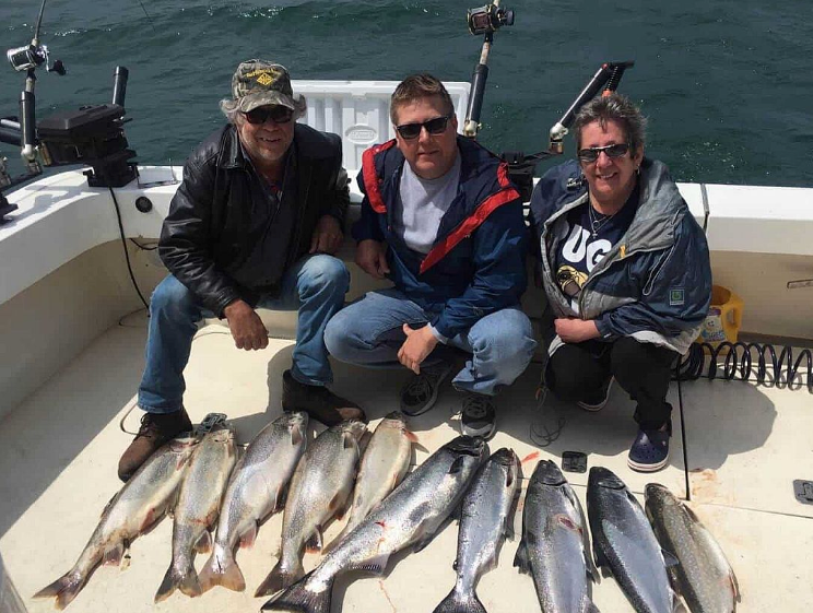 CohoMotion Charters Lake Ontario Fishing Charter - 2 Days, And 2 Nights Lodging,Or Single Day Trips  fishing Lake