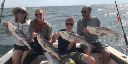 Specialty Charters Sportfishing Cape Cod Fishing Charter | 4 Hour Charter Trip fishing Inshore