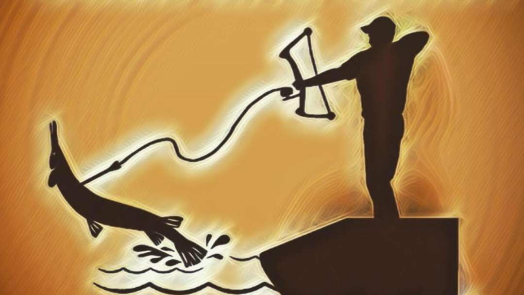 Stick and Stack Bow Fishing