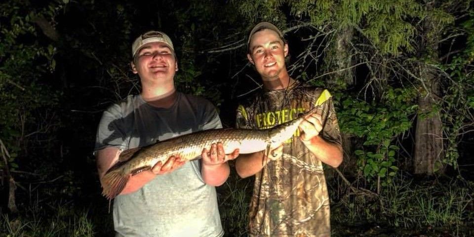 Night Bowfishing Adventure in Orange, TX