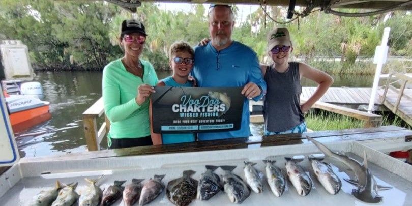 VooDoo Charters Wicked Fishing  Fishing Charters Crystal River | Full Day Charter Trip - Captain's Choice fishing Inshore