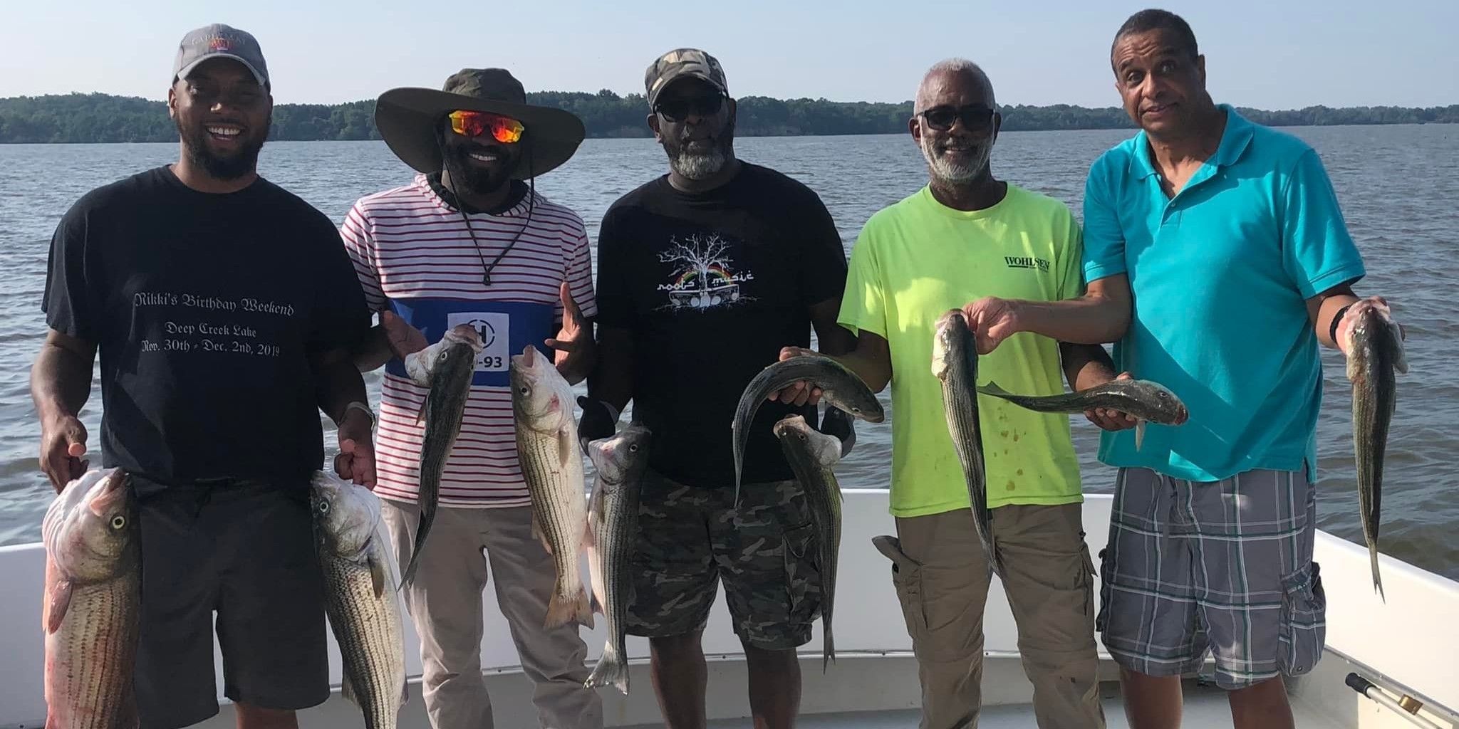 Advanced Striped Bass Charter in Chesapeake Bay