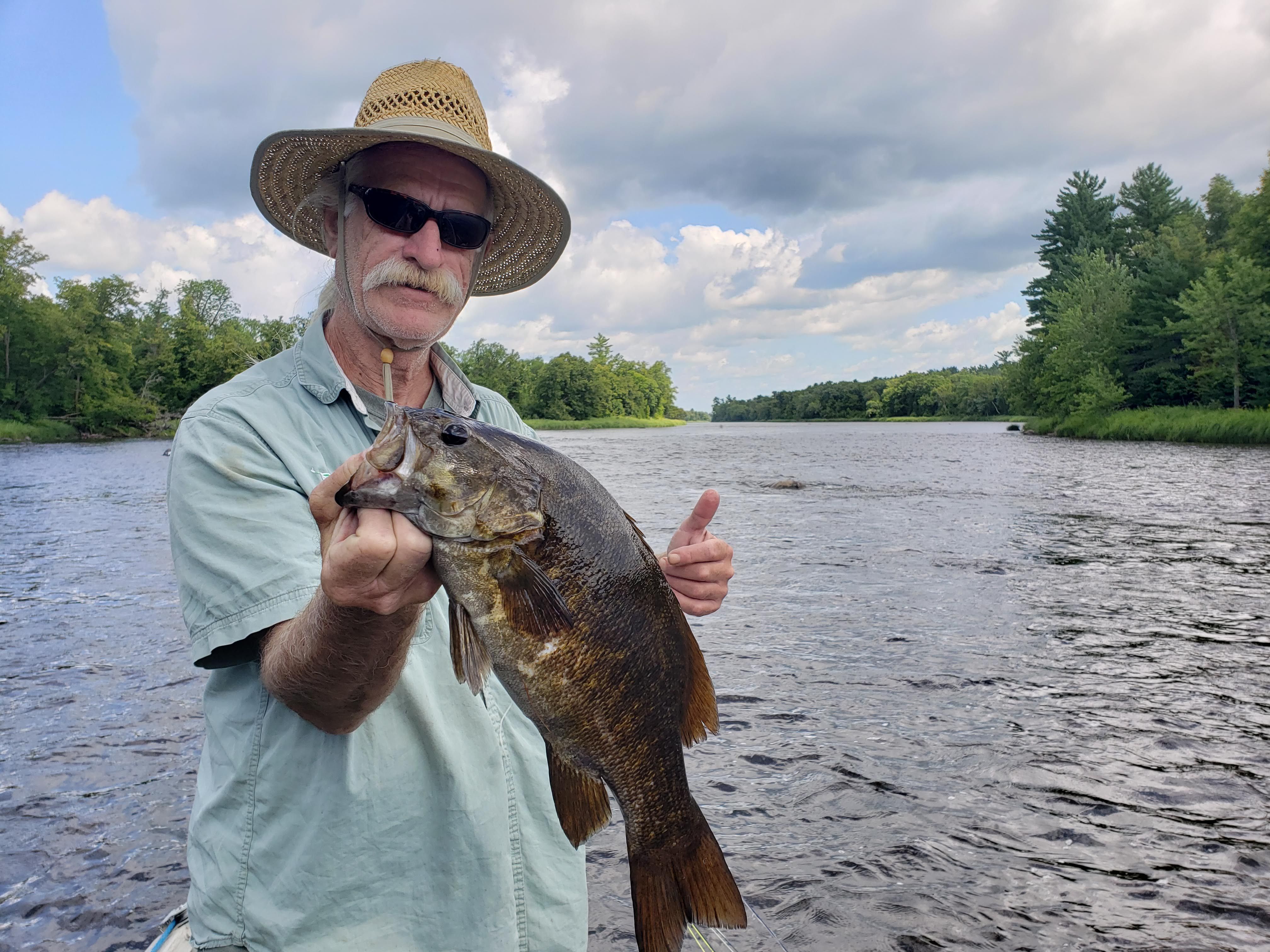 Joesph with a NICE ST Croix Smallmouth