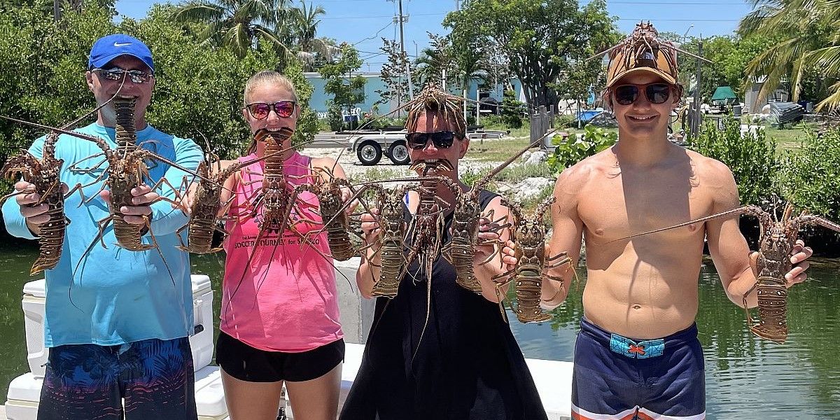 Discovery Blue Ventures Lobster Charter Key West | Private - 8 Hour Trip fishing Inshore