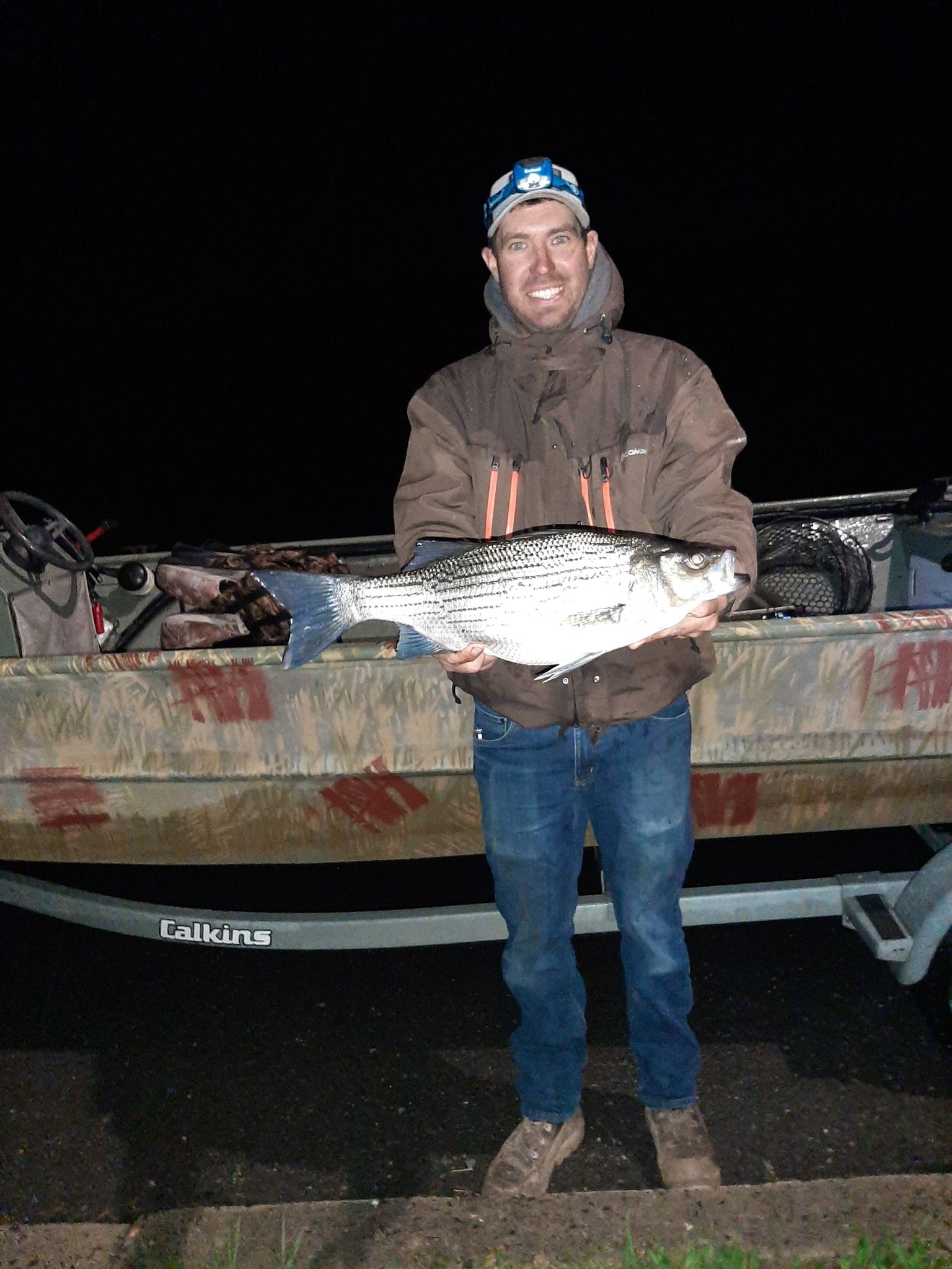 Beltzville Lake Night Fishing Stripers Walleye PA