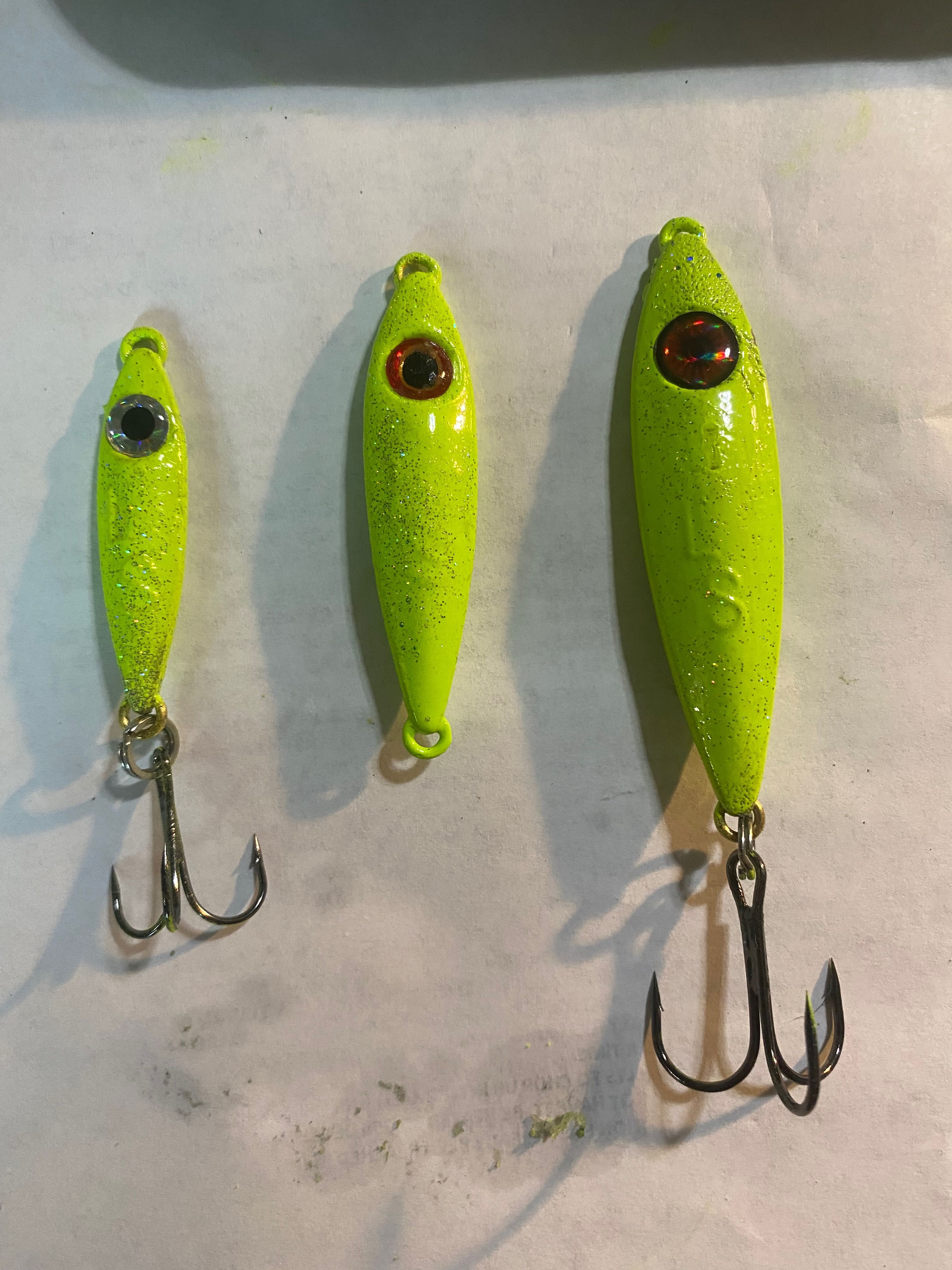 We make our own jigs, lures and more! 