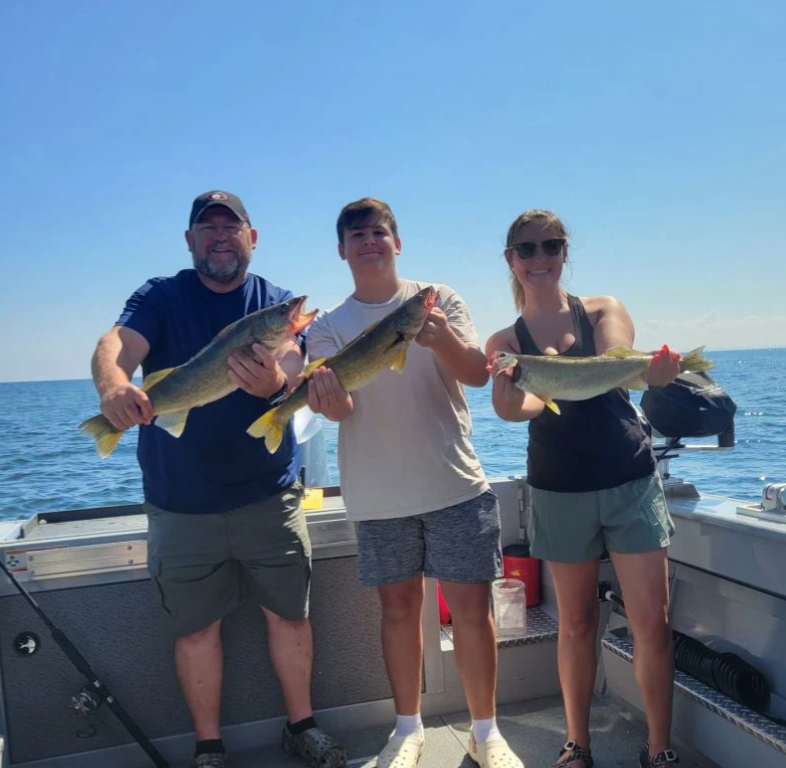 One Mohr Fishing Charters Fishing Charter on Lake Erie | Private 4 Hour Charter Trip fishing Lake