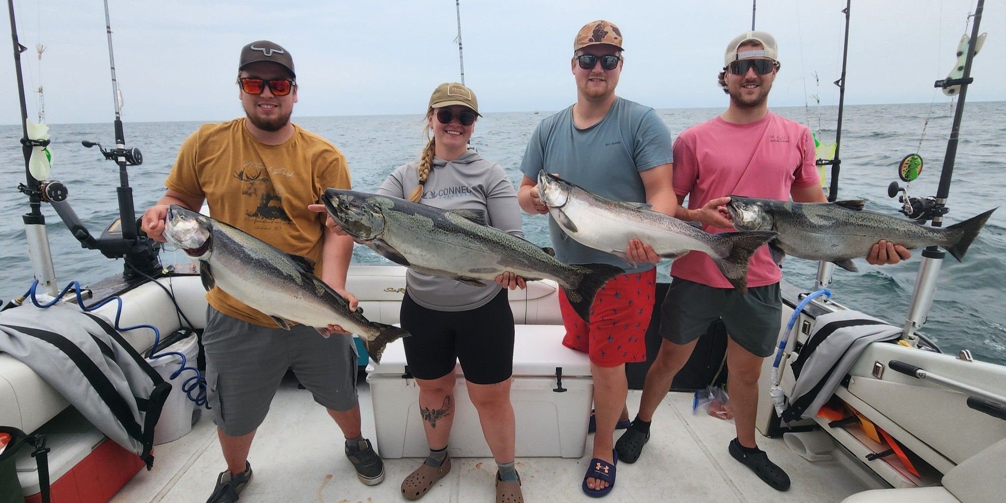Lake Ontario's Best Beginner Salmon Fishing Trip