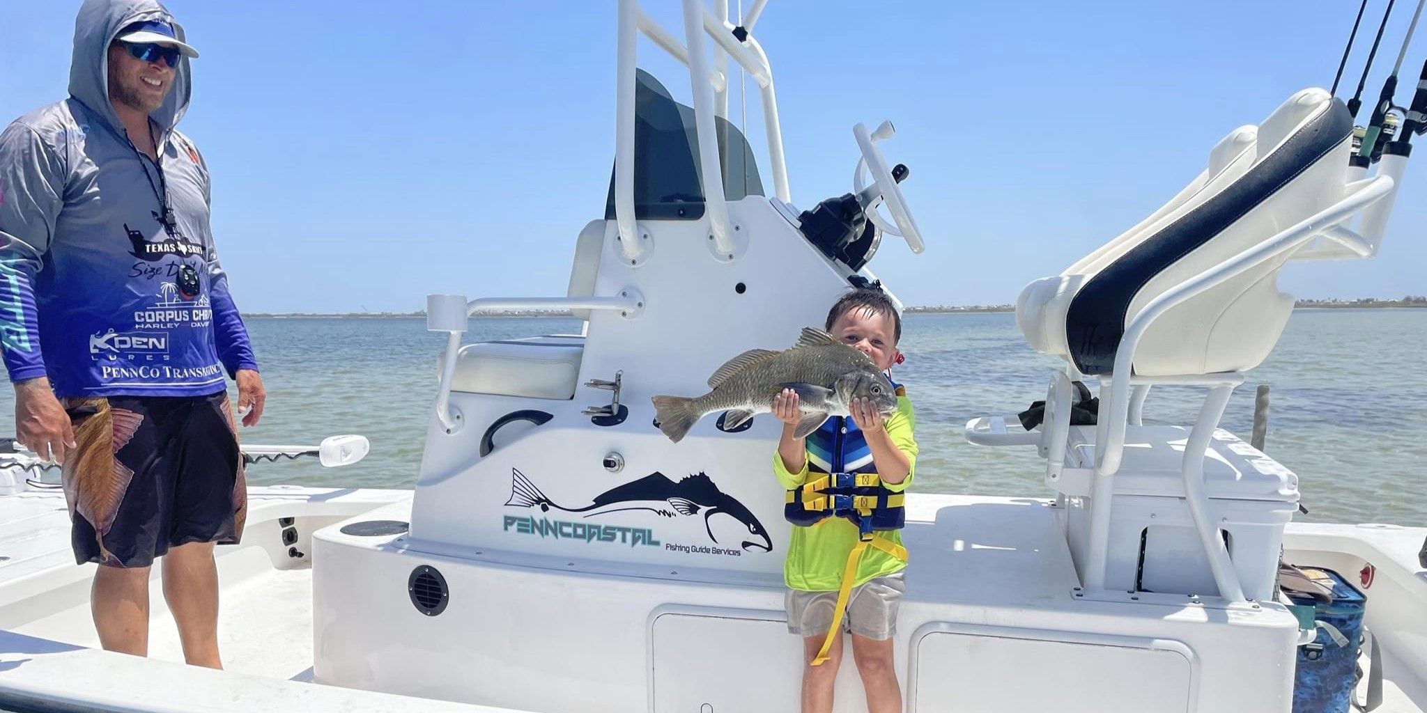 Penn Coastal Fishing Guide Services Port Aransas Fishing Charter | Private Full Day Charter Trip fishing Inshore