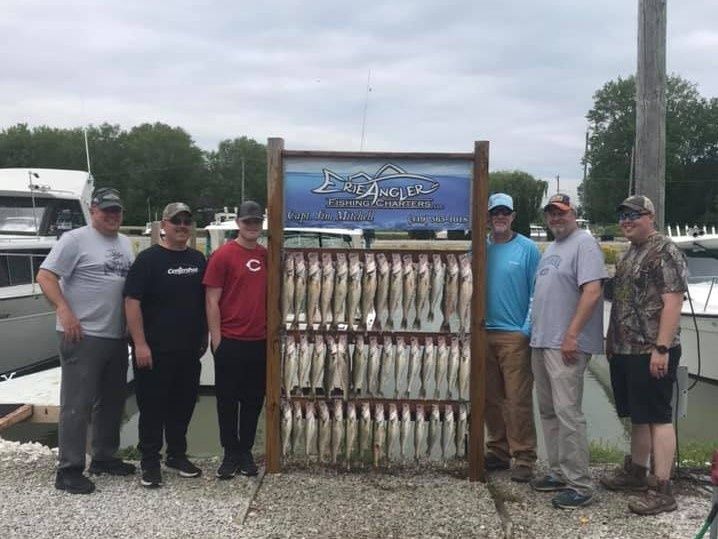 Walleye Fishing Charters Lake Erie