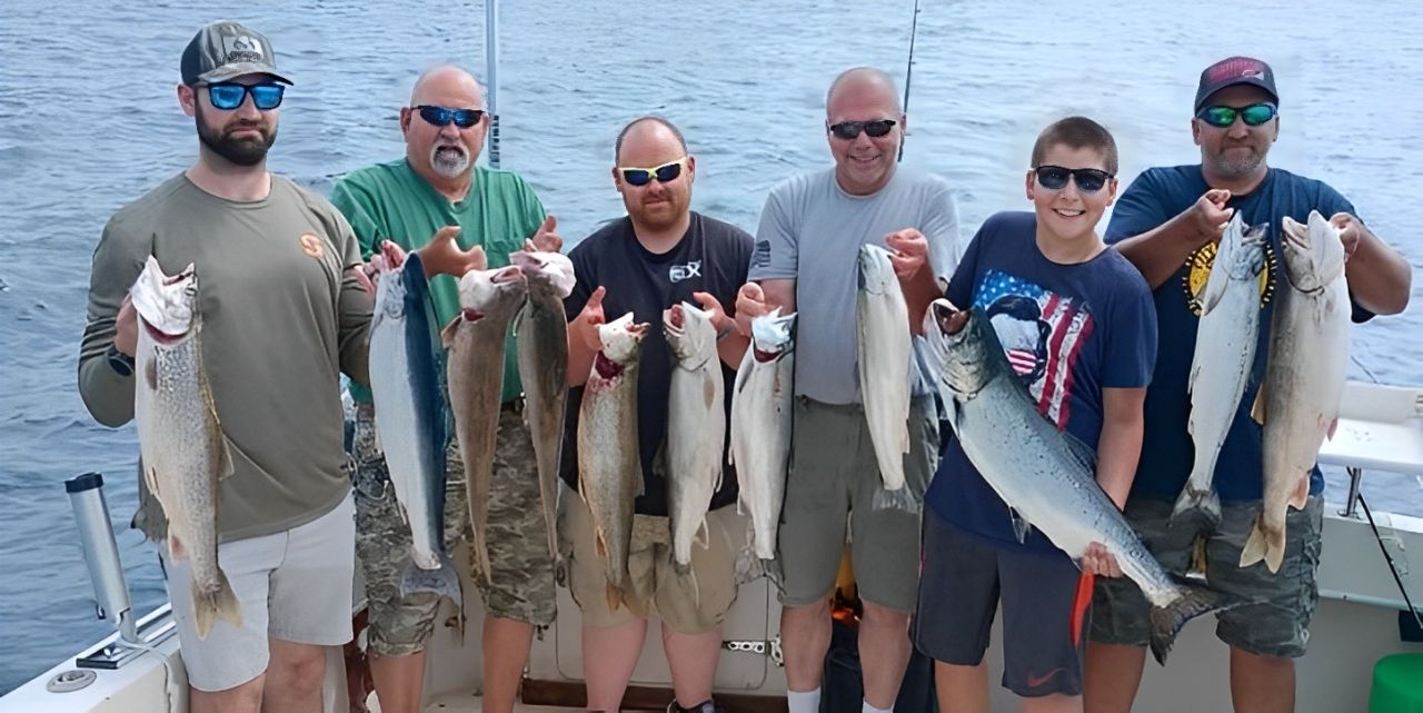 Lake Michigan Salmon Charter | High Life Fishing